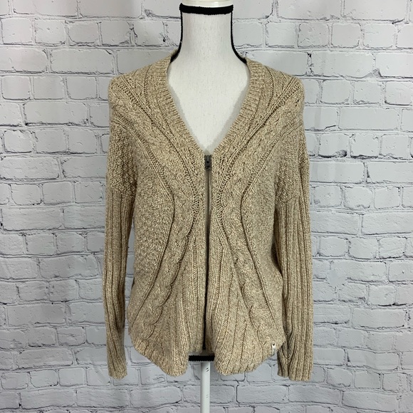 Woolrich Zip up Cardigan Sz medium